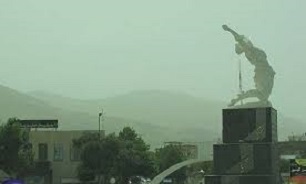 هوای استان کردستان در حد ناسالم