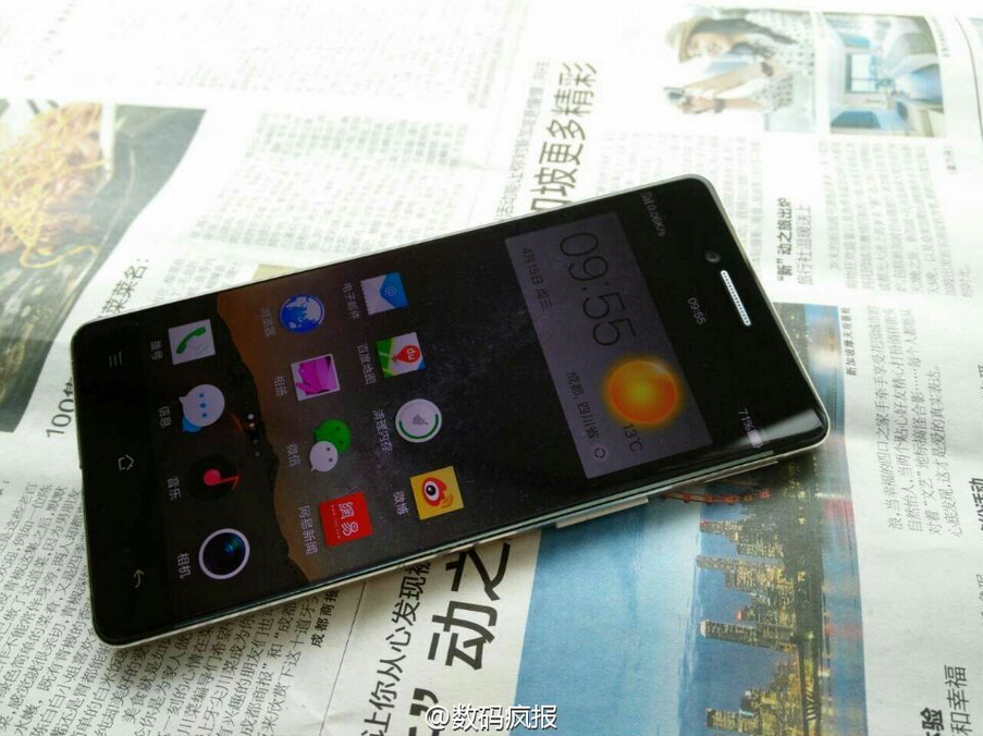 تصاویر جدید از گوشی بدون لبه Oppo R7 به بیرون درز کرد + تصاویر