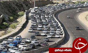 کاهش 5.32 درصدی تردد در محورهای برون‌شهری/ اوج تردد بين ساعات 17 الی 18