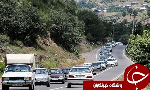 جاده چالوس امروز یکطرفه می شود/تردد انواع تریلرو کامیون در محور کرج -چالوس ممنوع است