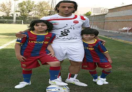 فرزندان فوتبالیست ها + عکس