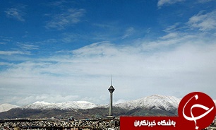 افزایش سامانه بارشی در روز دوشنبه/آسمان تهران امروز ابری و نیمه ابری