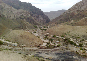 روستایی در میان کوه‌ها + تصاویر