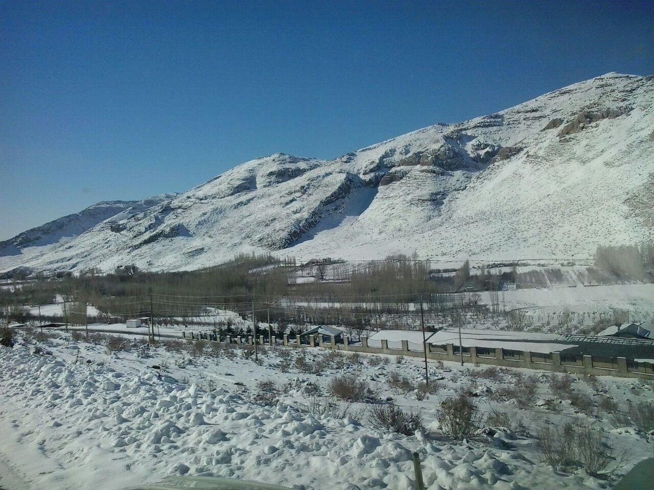 زیبایی کوه و برف + تصاویر