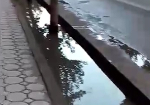 جوی آب بلااستفاده + فیلم