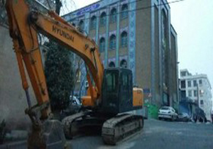 تخریب دیوارهای یک مدرسه در تهران!