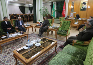 دیدار وزیر امورخارجه و استاندار خراسان رضوی