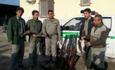 کشف اسلحه غیرمجاز از شکارچیان در گمیشان