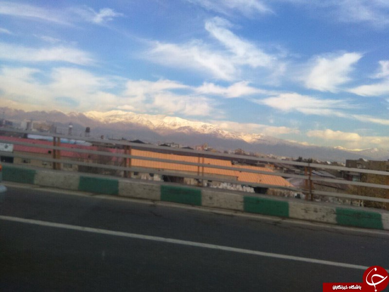 آسمان تهران بعد از ٢٠ روز آلودگی به روایت تصویر