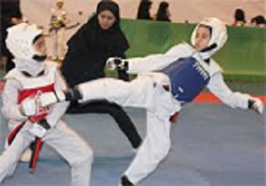 پایان لیگ تکواندو نونهالان دختر استان با قهرمانی