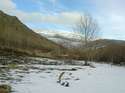 معرفی جاذبه های گردشگری شهرستان زیبای الشتر+عکس برفی