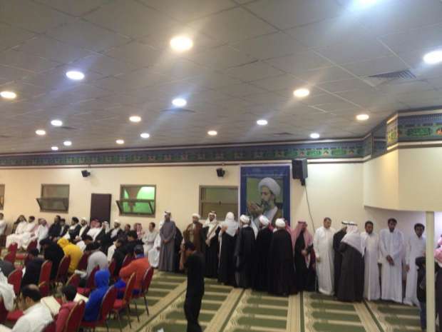 مجلس ختم شهید نمر در قطیف+ تصاویر