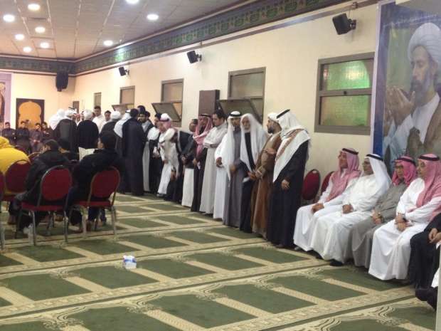 مجلس ختم شهید نمر در قطیف+ تصاویر