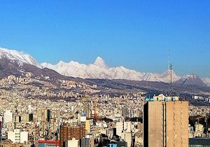 آسمان کارت پستالی تهران + فیلم