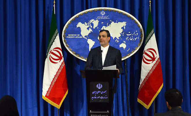 نشست خبری سخنگوی وزارتخارجه آغاز شد