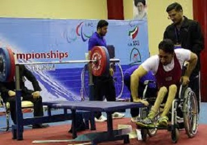 کسب مقام سوم مسابقات وزنه برداری کشوری توسط جانبازان و معلولین