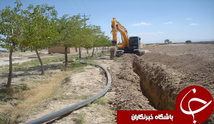 بازسازی شبکه داخلی آب روستایی دزفول