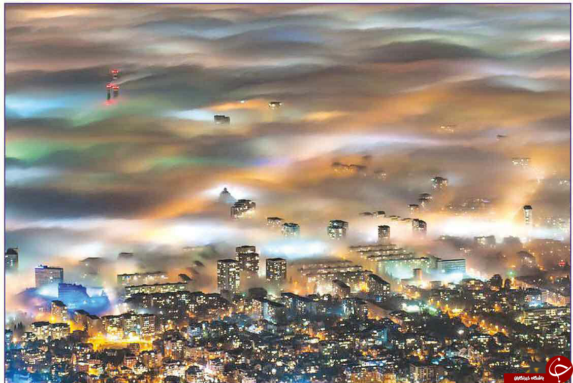 نگاهی مه شگفت انگیز وجالب در بلغارستان+عکس