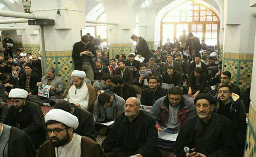 تجمع زنجانیها در اعتراض به جنايت  آل سعود