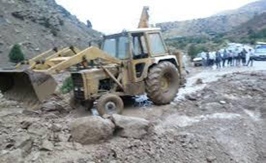 مسدود بودن ۱۸ محور روستایی در جنوب کرمان