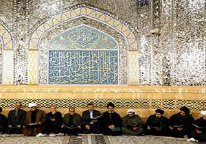 برگزاری مراسم بزرگداشت شهيد آيت الله شيخ باقر النمر در حرم مطهر رضوي