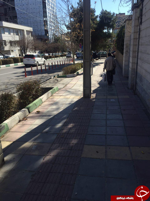 مانع عبوری برای پیاده&zwnj;ها + تصاویر