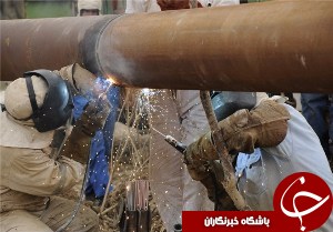 تعمیر خط لوله انتقال نفت در کمترین زمان