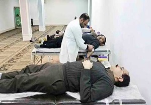 اهدای خون توسط فرهنگیان کردستانی