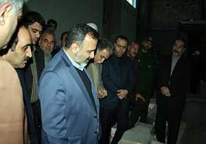 مساعدت استاندار خراسان رضوی برای تکمیل یک پروژه ورزشی در بجستان