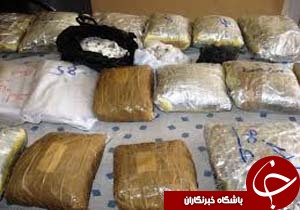 رزمایشی که با کشف 4 تن مواد مخدر پایان یافت + تصاویر