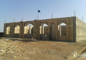 بازسازی مسجدی که دو سال به طول انجامیده + تصاویر
