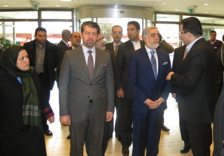 بازدید رییس اجرایی دولت افغانستان از یک بیمارستان ایرانی