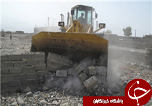 رفع تصرف 700 متر مربع از اراضی دولتی در رفسنجان