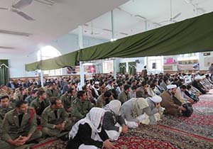 تجمع اعتراض آمیز مردم تربت جام در محکومیت اعدام آیت الله نِمر