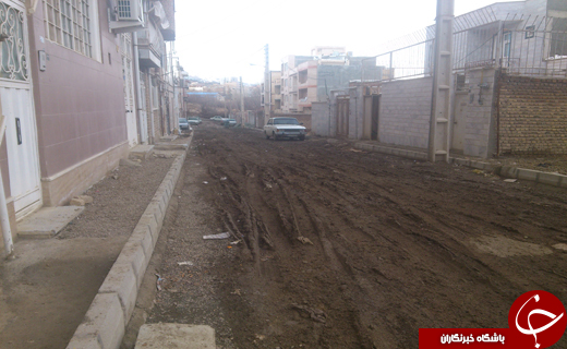 کوچه&zwnj;ای که قصد آسفالت شدن ندارد + تصاویر