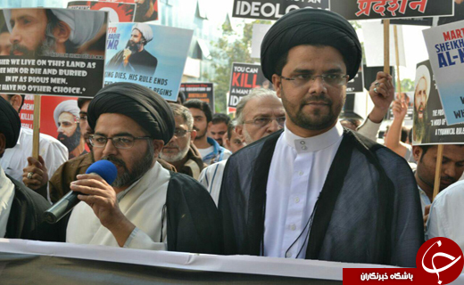 اعدام شیخ نمر مسلمانان هند را به خیابان&zwnj;ها کشاند + تصاویر