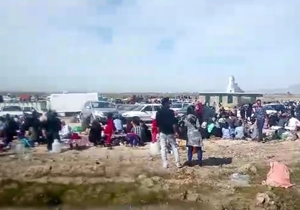 مراسم جشن پایان کشت در روستای جره + فیلم