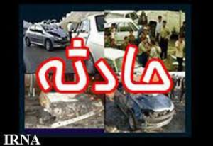 سرعت غيرمجاز باز هم حادثه آفريد