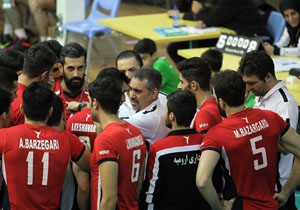 فلامینگوها بر بام والیبال ایران نشستند