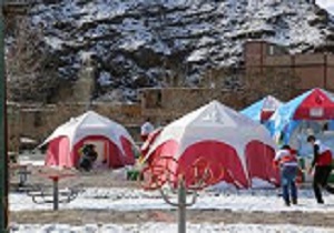 آماده شدن 5 مکان برای اسکان مسافرین درراه مانده زمستانی درالبرز