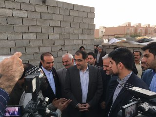 وزیر بهداشت به چابهار رسید