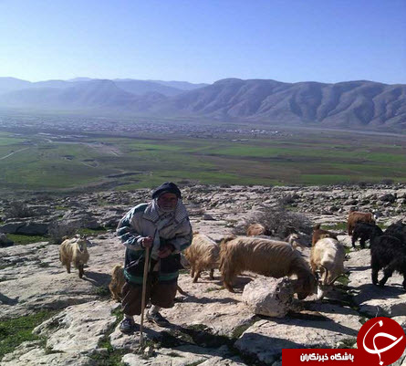 چوپان 90 ساله کوهنورد +تصاور