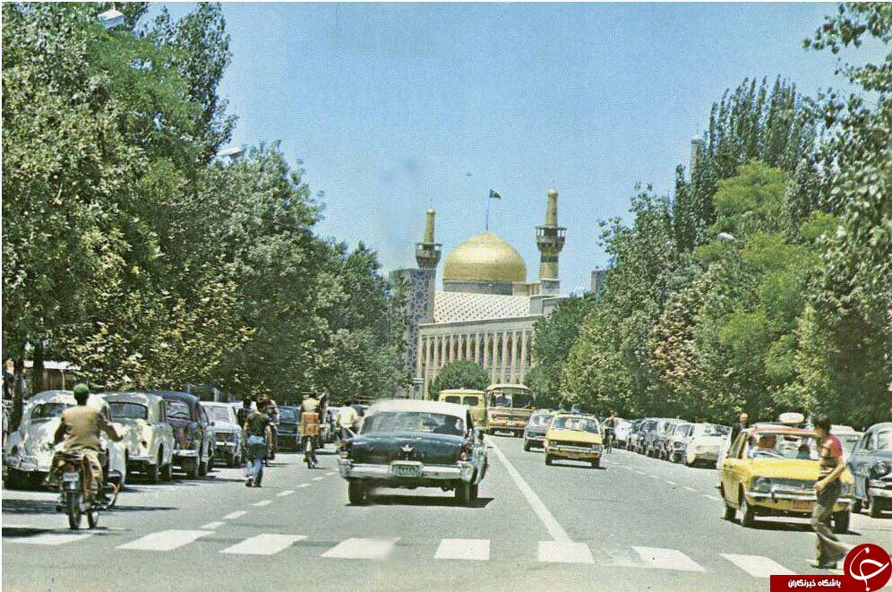 عکسی قدیمی از حرم علی ابن موسی الرضا (ع)
