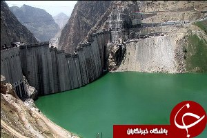 بازگشایی دریچه تخلیه تحتانی سد شهید عباسپور