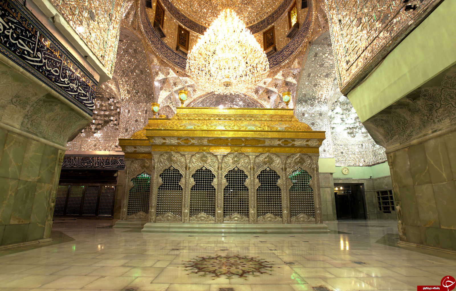 تصویری زیبا وعرفانی ازحرم امام حسین (ع)