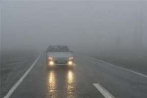 مه گرفتگی و کندی تردد در برخی محورهای خوزستان
