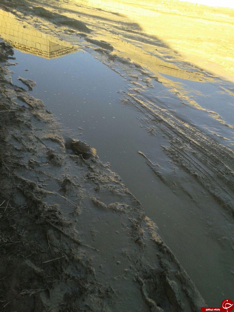 کوچه&zwnj;هایی گلی روستای فسندوز + تصاویر