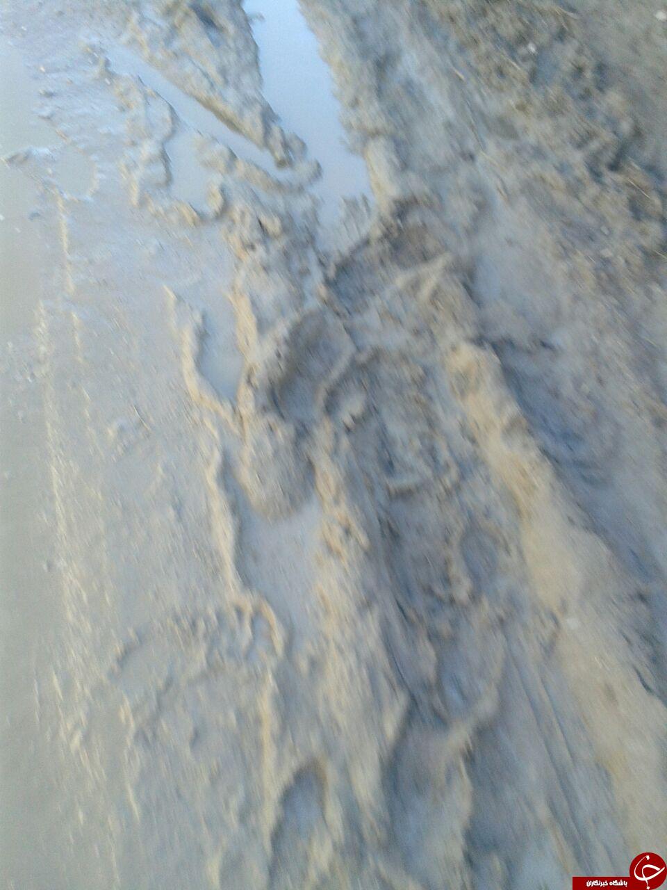 کوچه&zwnj;هایی گلی روستای فسندوز + تصاویر