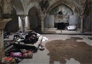 مرمت و بهسازی حمام تاریخی محمدیان در شهرستان نمین