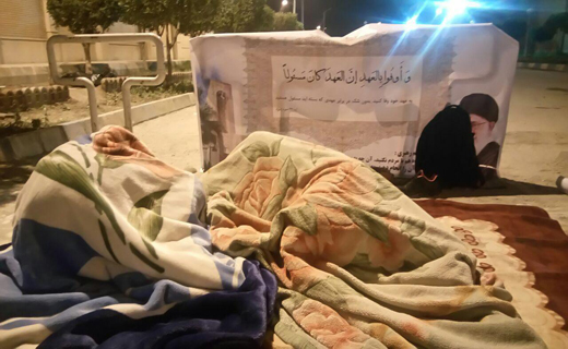 ادامه اعتراض دانشجویان دانشکده&zwnj;های صنعت نفت + تصاویر
